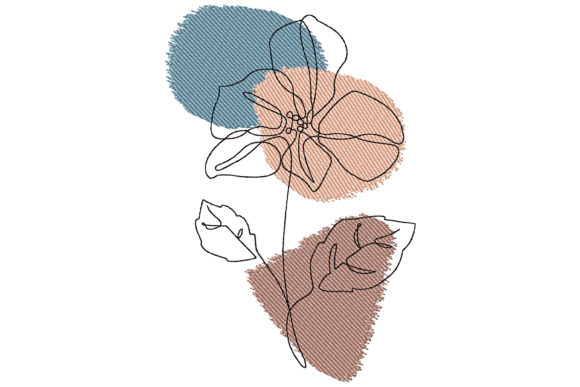 Abstract Flower: A Modern Embroidery Review for Craft Fairs