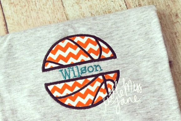 Basketball Split Applique: A Craft Fair Best-Seller Review