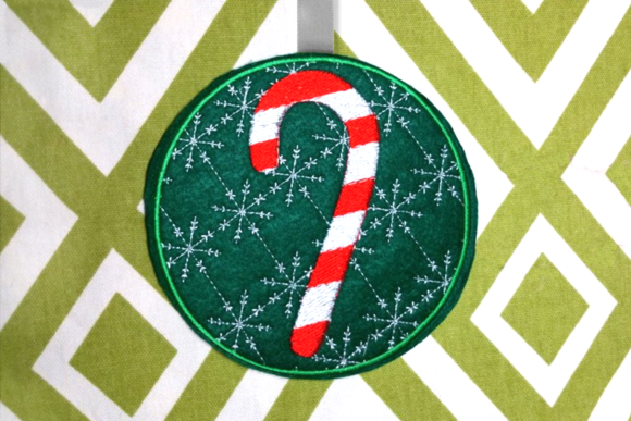 Candy Cane Christmas Ornament ITH Review