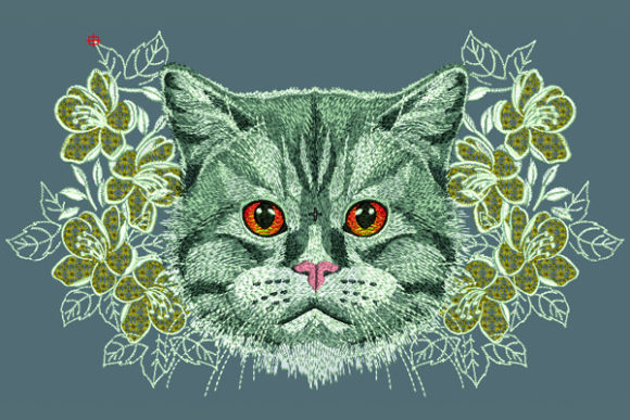Cat and Flowers: A Designer's Review for Real Projects