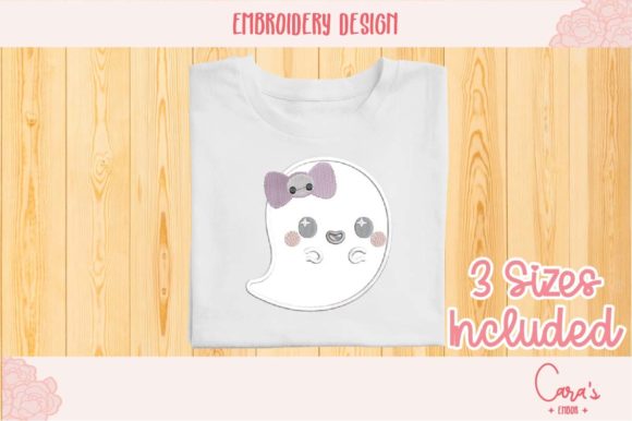 Cute Ghost Applique: A Designer's Review for Boutique Sweatshirts