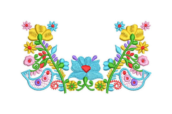 Flowers with Birds: A Vibrant Seasonal Embroidery Review
