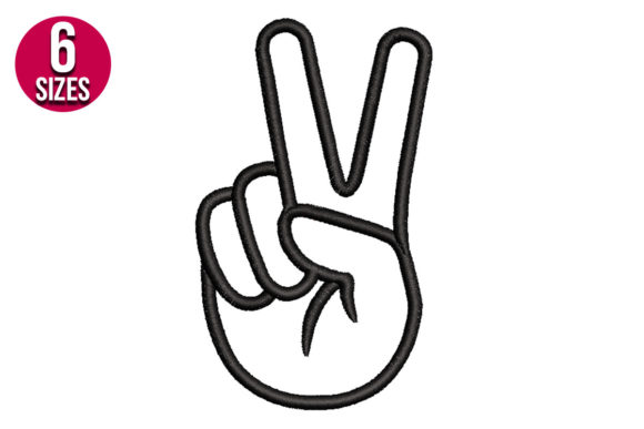 Peace Symbol: A Stylish, Simple Embroidery Design Review