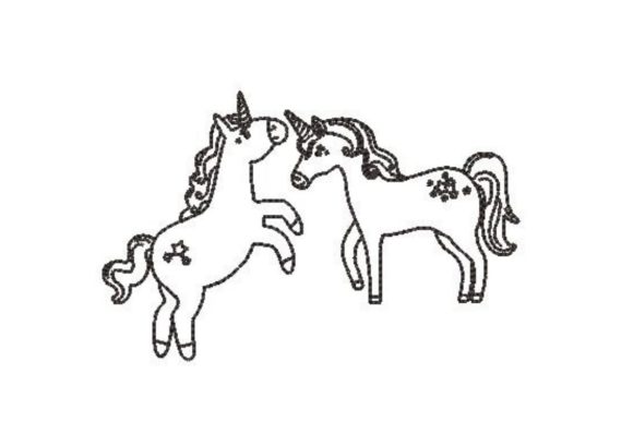 Unicorn Line Drawing: A Designer's Review for Boutique Sweatshirts
